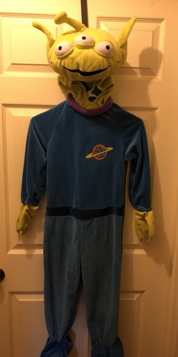 Disney Store Toy Story Alien Costume Size Small Plush Halloween