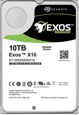 Seagate Exos X10 10TB Interne Server Festplatte ST10000NM0016 3,5 Zoll HDD SATA3