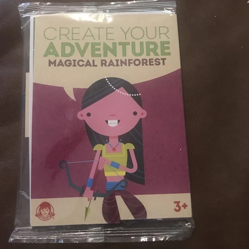 NIB Create Your Adventure Magical Rainforest Wendys Kids Meal Toy -2018