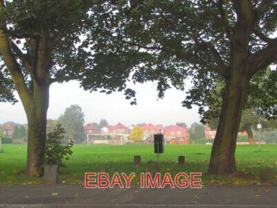 PHOTO  STOCKPORT GRUNDY FOLD PLAYING FIELDS COMPLETE WITH GOALPOSTS! PLAYING FIE