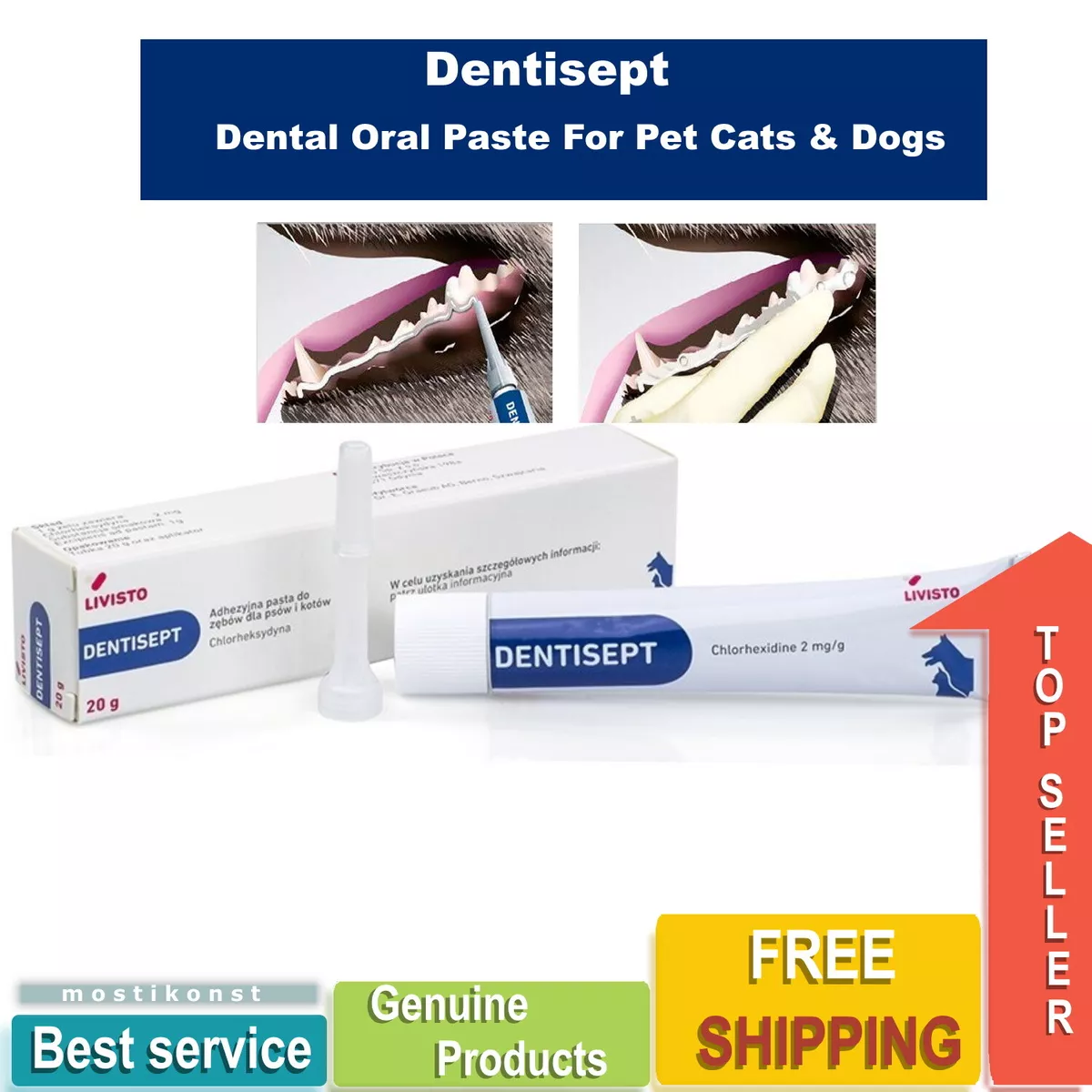 Dentisept toothpaste 2025 for dogs