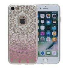Custodia Apple iPhone 6/6s cover cellulare custodia protettiva henné bianca