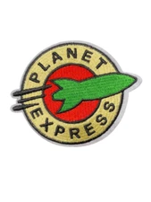 Futurama Planet Express TV Series Patch, Iron On/Sew On