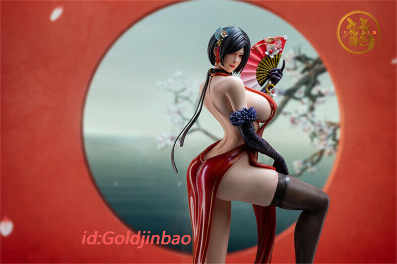 MKE Studios Resident Evil 1/4 Scale Cheongsam Ada Wong Resin Model In Stock  Hot