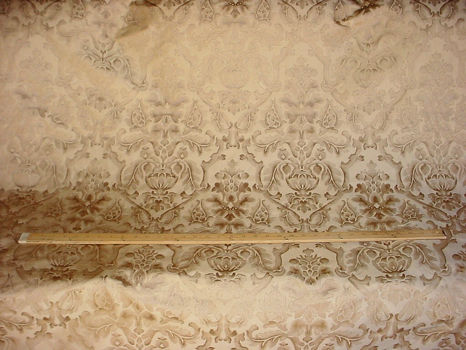4-1/2Y Kravet Couture 24355 Beauvoir Silk Mushroom Damask Upholstery Fabric - Image 2 of 4