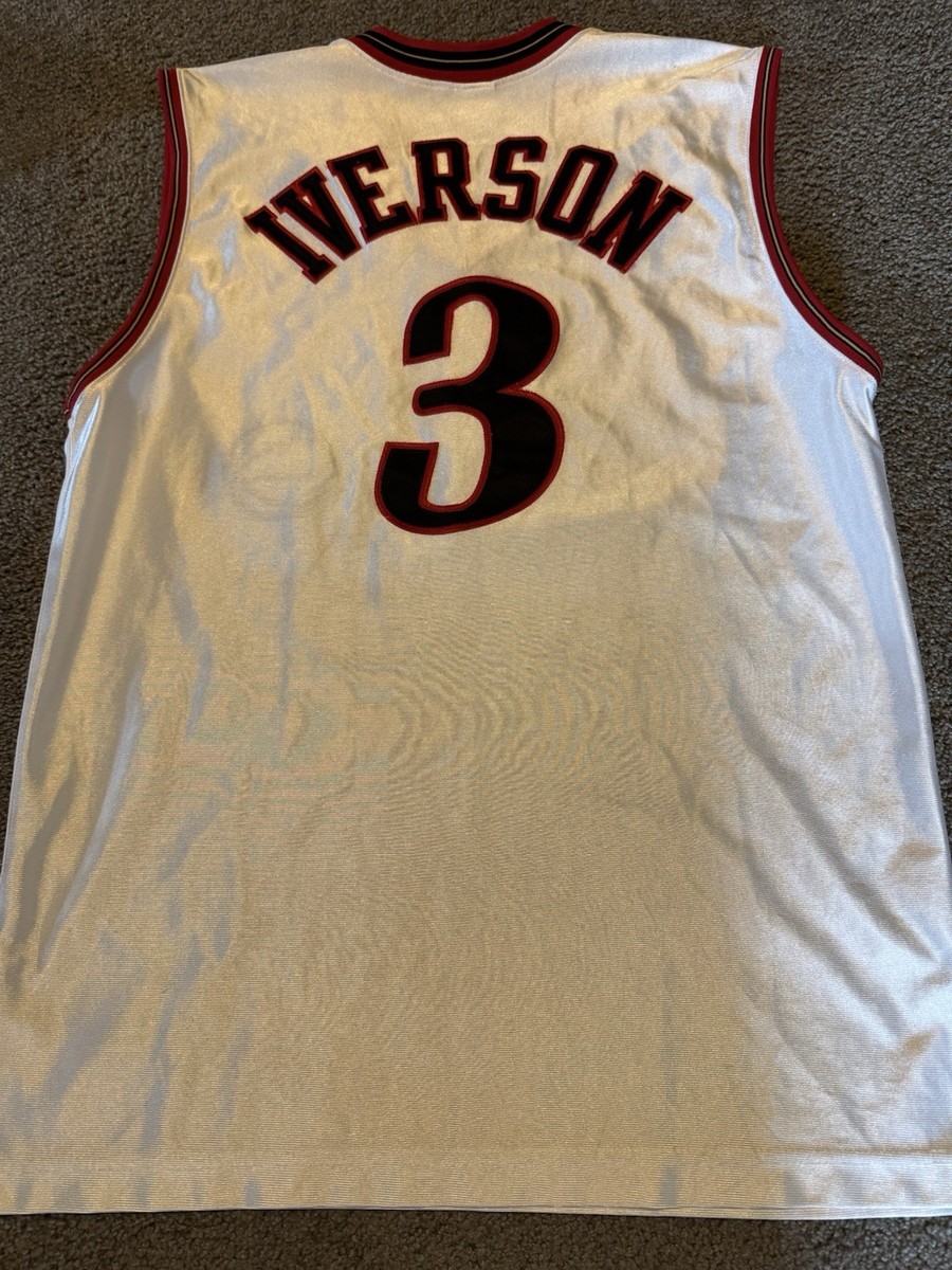 【正規品】ALLEN IVERSON 2000-01 ユニフォームジャージ Allen Iverson Jersey - Black Philadelphia 76ers Swingman