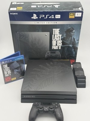 Sony Playstation 4 Pro 1TB The Last Of Us Part II Edition Sehr guter Zustand CIB