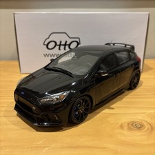 1:18 Ottomobile Ford Focus RS MK3 Shadow AWD Hot Hatch Black Otto Mobile OT950
