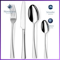Besteckset 24-Teilig Edelstahl FüR 6 Personen SpüLmaschinenfest Essbesteck Set