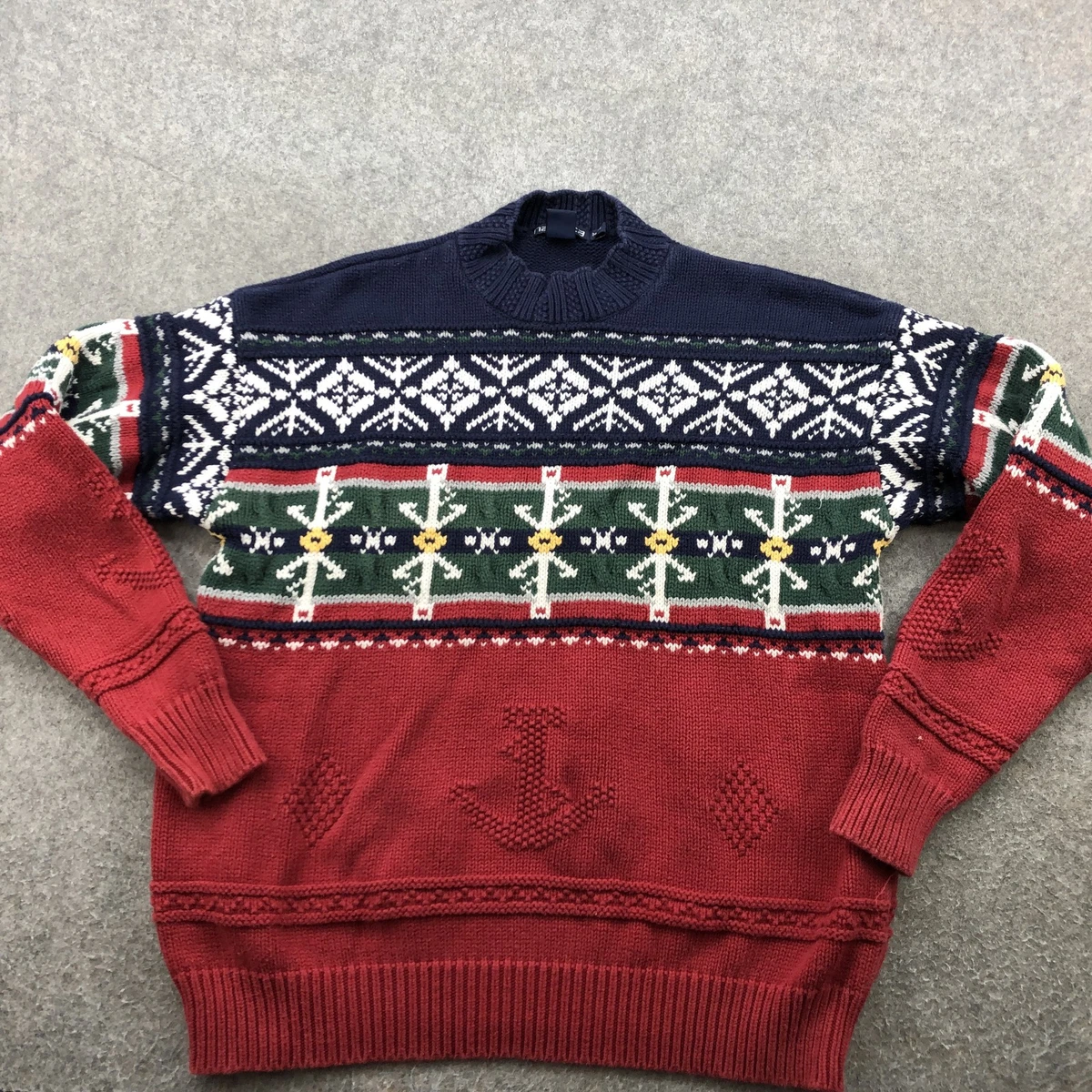 Nautica 100% Cotton 90s Crewneck Sweaters for Men for sale | eBay