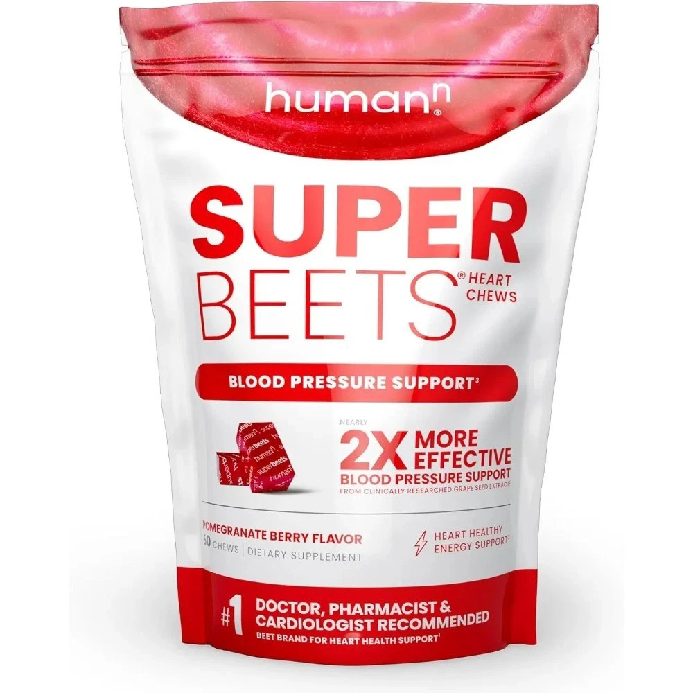 humanN Super Beets –Blood Pressure Support,Nitric Oxide Booster for Heart Health
