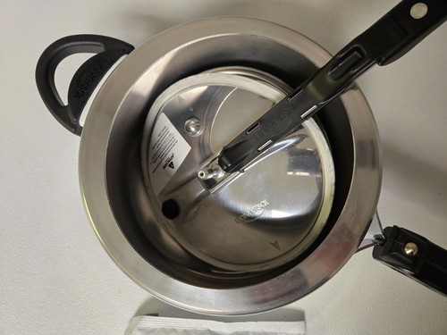 Universal (4,2 Quart/4 Liter) Aluminium Schnellkochtopf mehrere Sicherheitsfunktionen - Bild 15 von 19