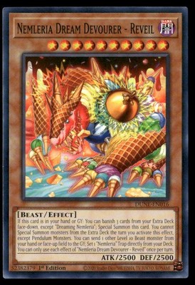 Nemleria Dream Devourer - Reveil Duelist Nexus DUNE-EN016 Pokemon NM