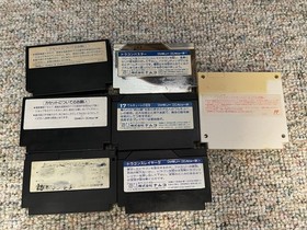 Famicom Action RPG lot of 7 games. Faxanadu, Maze Of Galious, Dragon Scroll more