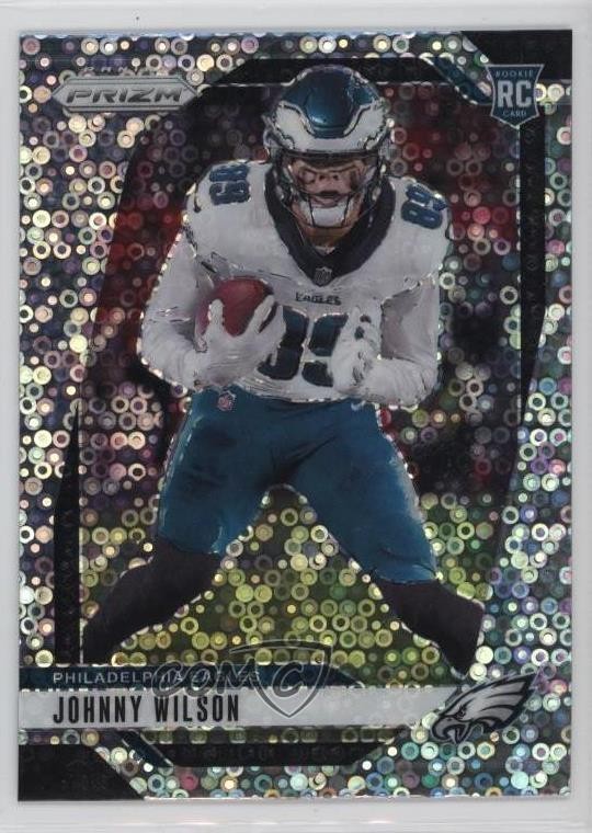 2024 Panini Prizm Rookies No Huddle Prizm Johnny Wilson #355 1d40