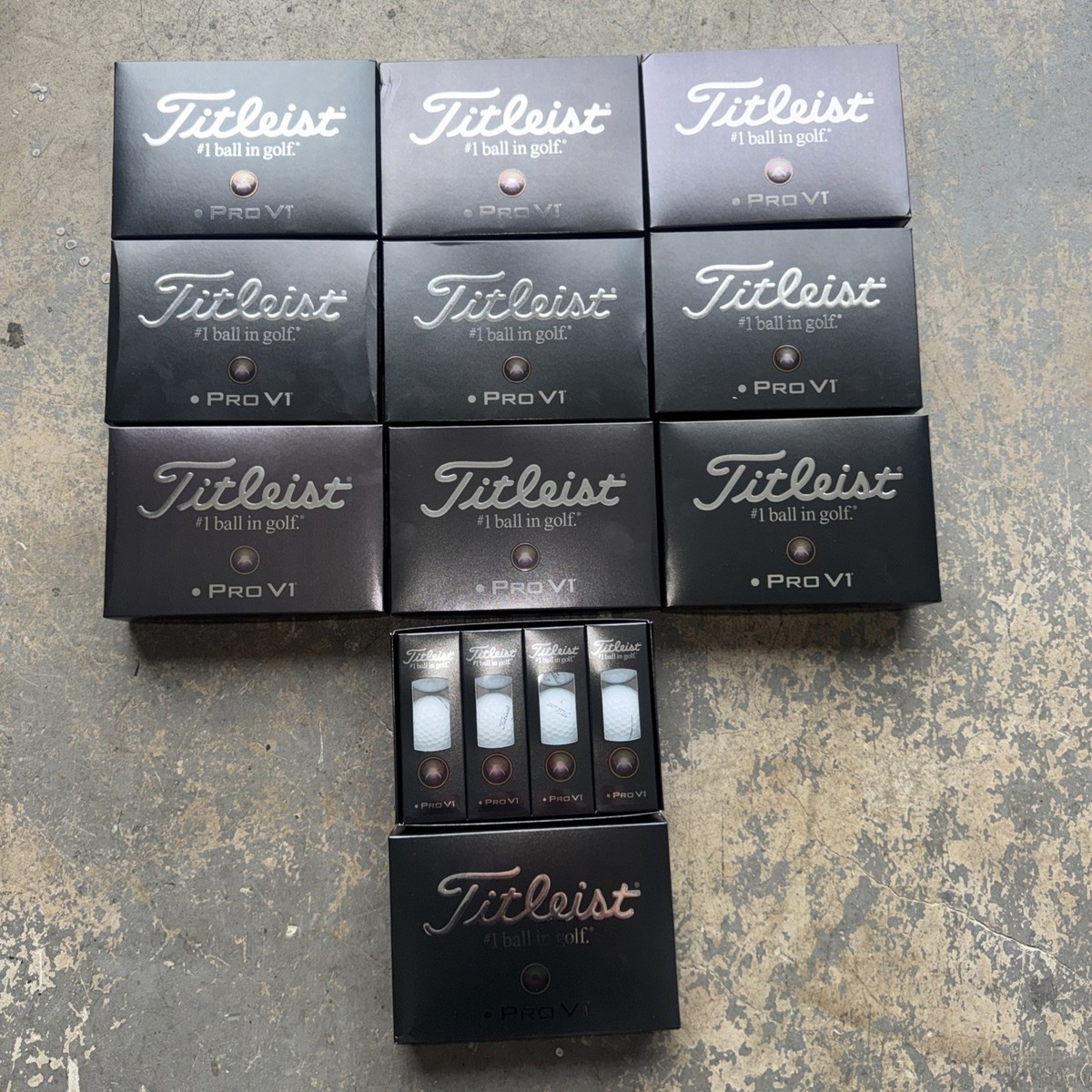 Titleist Pro V1 Left Dot Tour Preferred Golf Balls 10 Dozen Brand