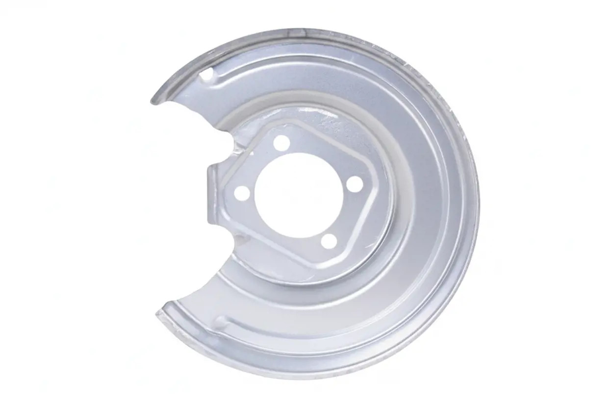 Brake disc cover Rear Axle Left Zinc-coated 8118875 KLOKKERHOLM for TOYOTA AURIS