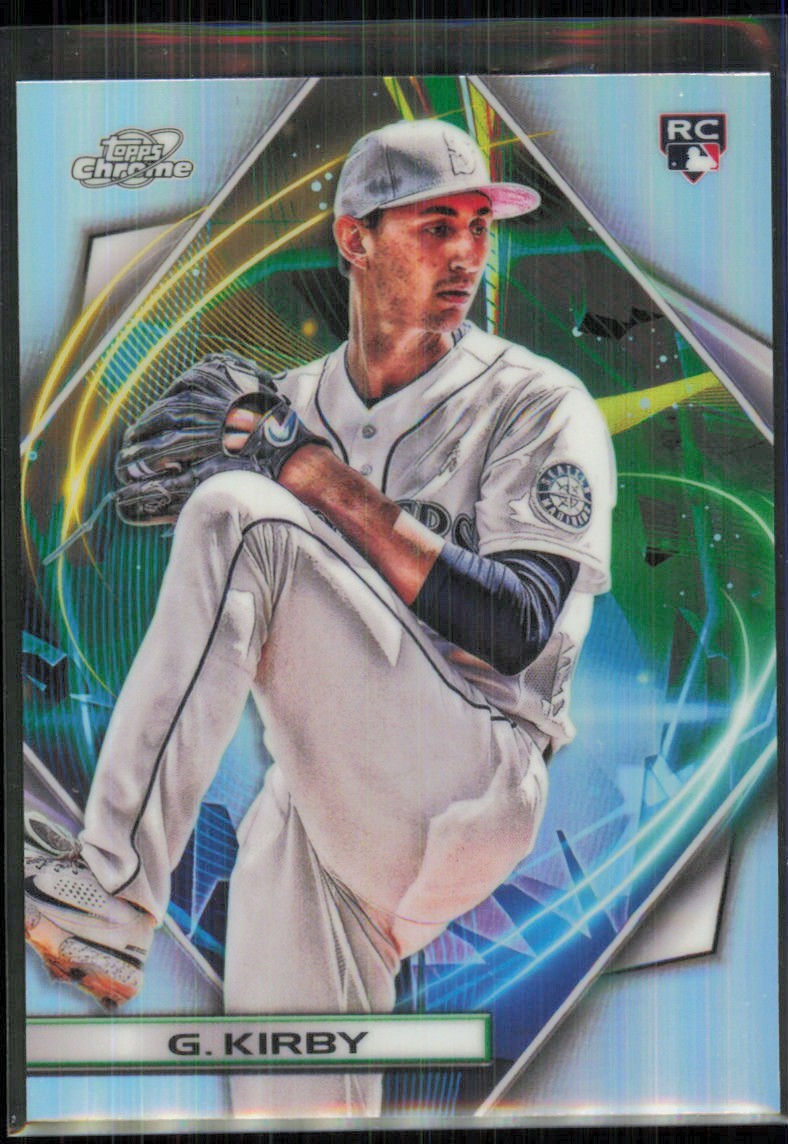 2022 Topps Chrome Cosmic Refractor George Kirby Rookie #161