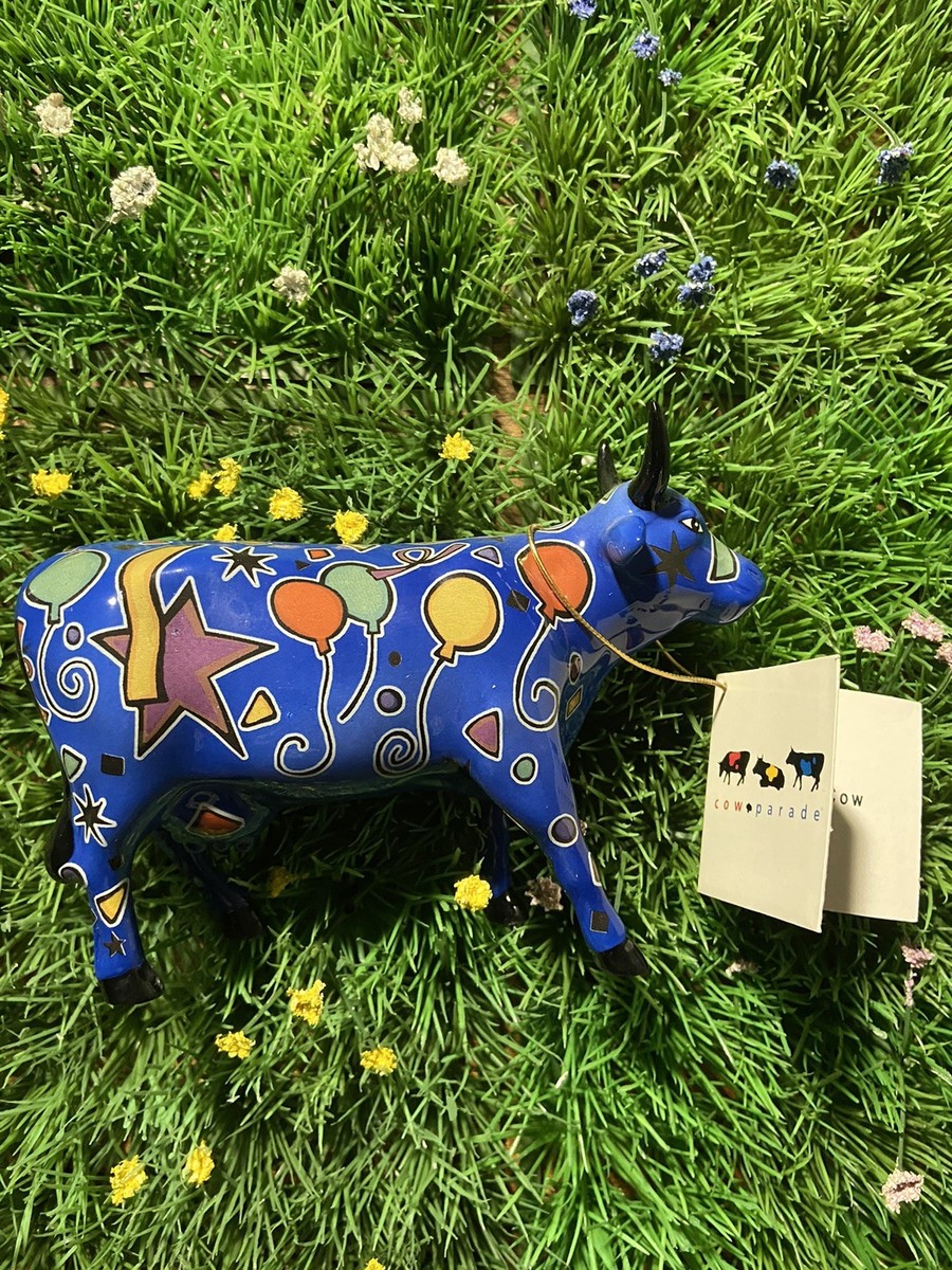Cow Parade Party Cow 2000 Complete w/ Box & Tag Item #9178 | eBay