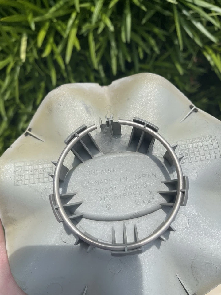 06-14 Tapacubos tapacubos tapacubos rueda aleación plateada 18” Subaru B9 Tribeca 28821-XA000 Foto 4 de 4