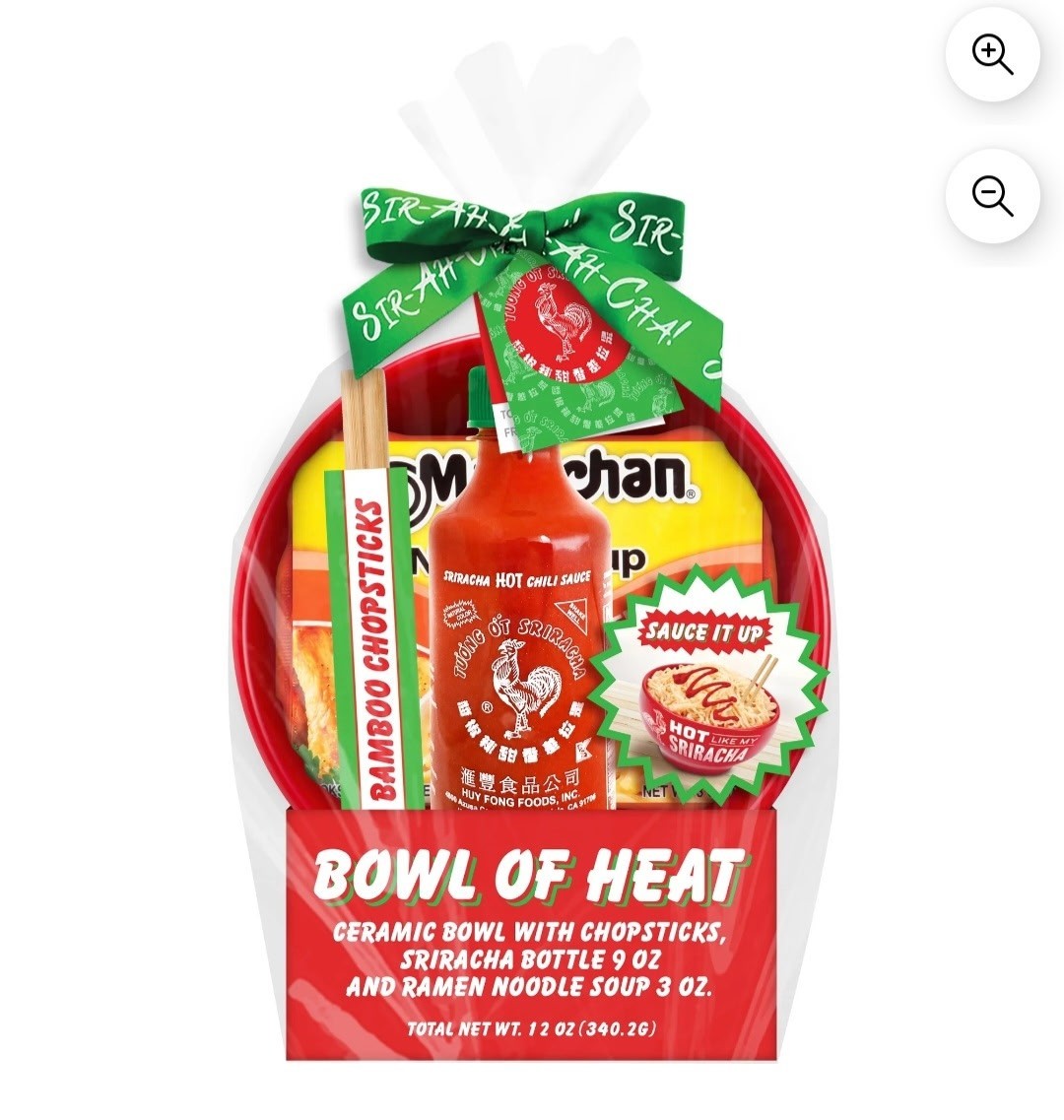 Gift Set Best By 11-2026 Bowl Chopsticks Bottle