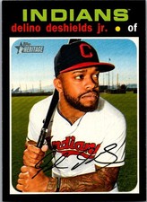 2020 Topps Heritage #524 Delino DeShields Jr.