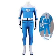 The Fantastic Four: First Steps Human Torch Costume Cosplay Bodysuit For Kids