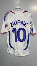 adidas 2006 France Away Soccer Jersey Zinedine Zidane 10 Mens Size L BRAND NEW