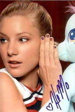 HEATHER MORRIS PRE-PRINTED AUTOGRAPHED 4x6 COLOR PHOTO        GLEE ACTRESS