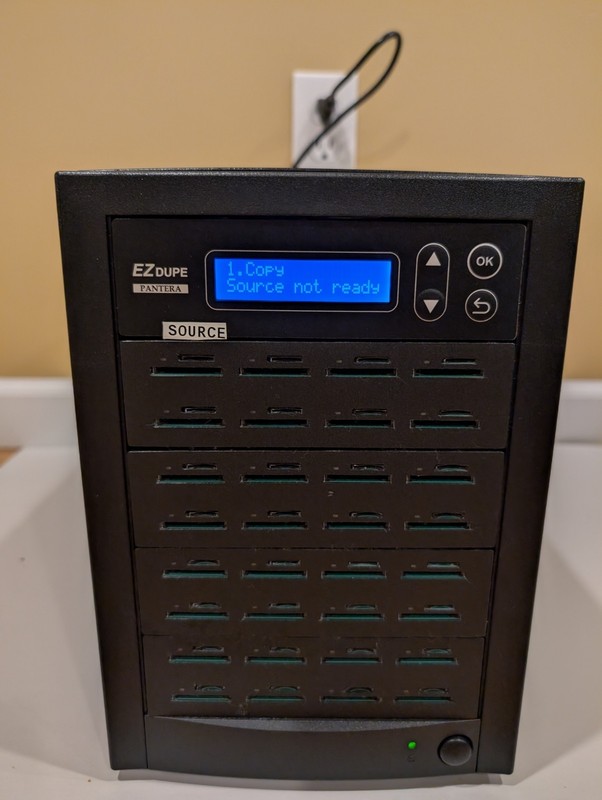 EZ DUPE PANTERA classic 1 to 32 SD/micro SD/TD card duplicator and eraser