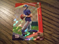 DANIEL JONES - 2019 Donruss Elite RED FOIL Rookie / RC (#d/ 299 ) COLTS / Giants