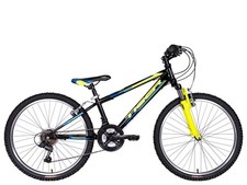 Tiger Warrior 24 Inch Boys Mountain Bike 12 inch Frame  6 Speed FS