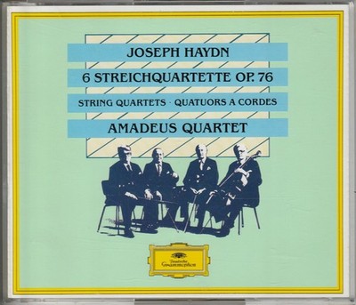 Haydn: 6 String Quartets, Op. 76 (Amadeus String Quartet) 2 CDs