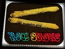 Holy Smoke Acapulco Gold Weed Joints Pot Vintage Heat Transfer Iron On Marijuana
