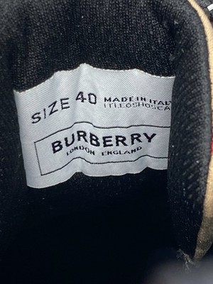 Burberry Men's Arthur Vintage Check Chunky Sneakers size 40/us
