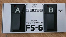 Boss FS-6 ,Fußschalter ,Foot Switch 