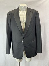 Giorgio Armani Soft Solid Black Tuxedo Suit 1-Bt Sz EU 56 R / US 46 R / W 44