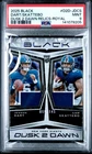 2025 PANINI BLACK DUSK 2 DAWN RELICS ROYAL CAM SKATTEBO/JAXSON DART 60/149 PSA 9