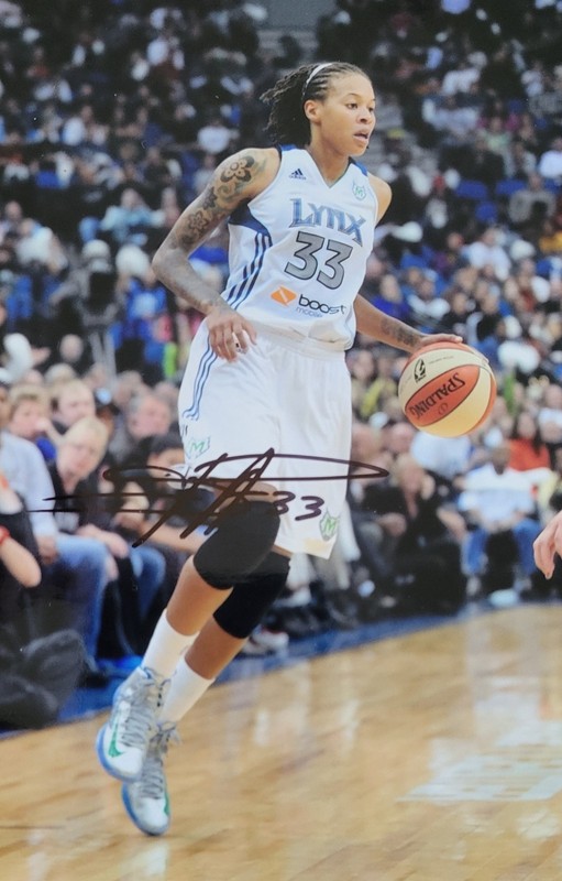 Seimone Augustus Minnesota Lynx WNBA Signed 4x6 Photo 