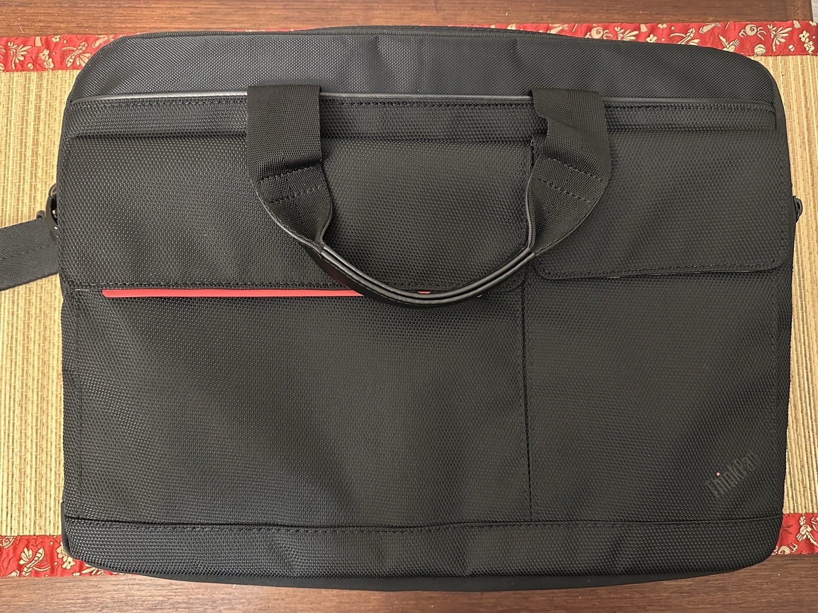 Lenovo ThinkPad Professional 15.6" Laptop Bag, Black W Red Trim 