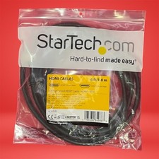 StarTech 6ft 1.8m High-Speed HDMI Cable M/M 4K UHD HDMM6