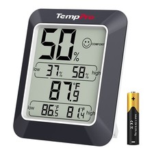 Temppro Tp50w Digital Hygrometer Thermometer Indoor Humidity Gauge With Wellness Temppro Tp50w Digital Hygrometer Thermometer Indoor Humidity Gauge With Wellness