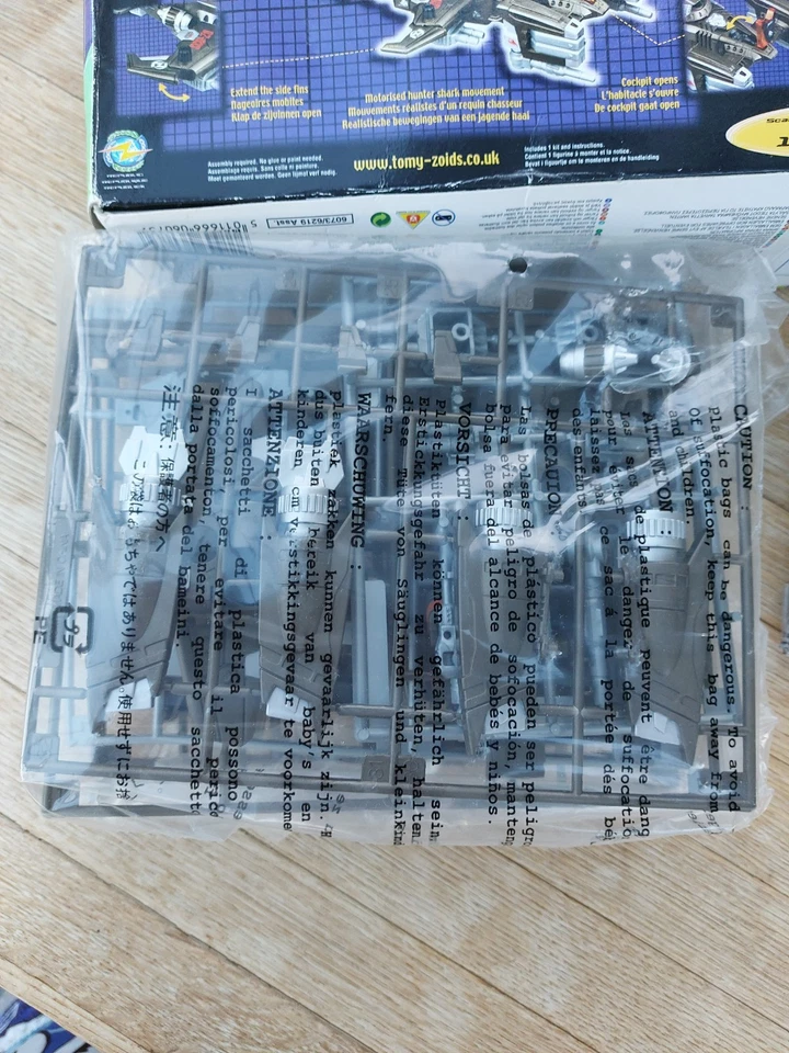Zoids Sledge Head #33 1/72 Model Kit Tomy 2003 - NEW - SEALED SPRUES - Image 4 of 4