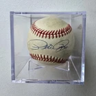 Pete Rose Cincinnati Reds Signed Official National League Baseball Display Case