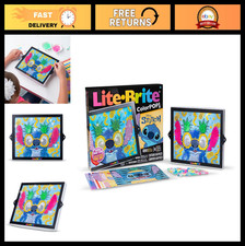 Colorful Lite Brite Art Set - Creative Light-Up Design Toy for Kids  Adults