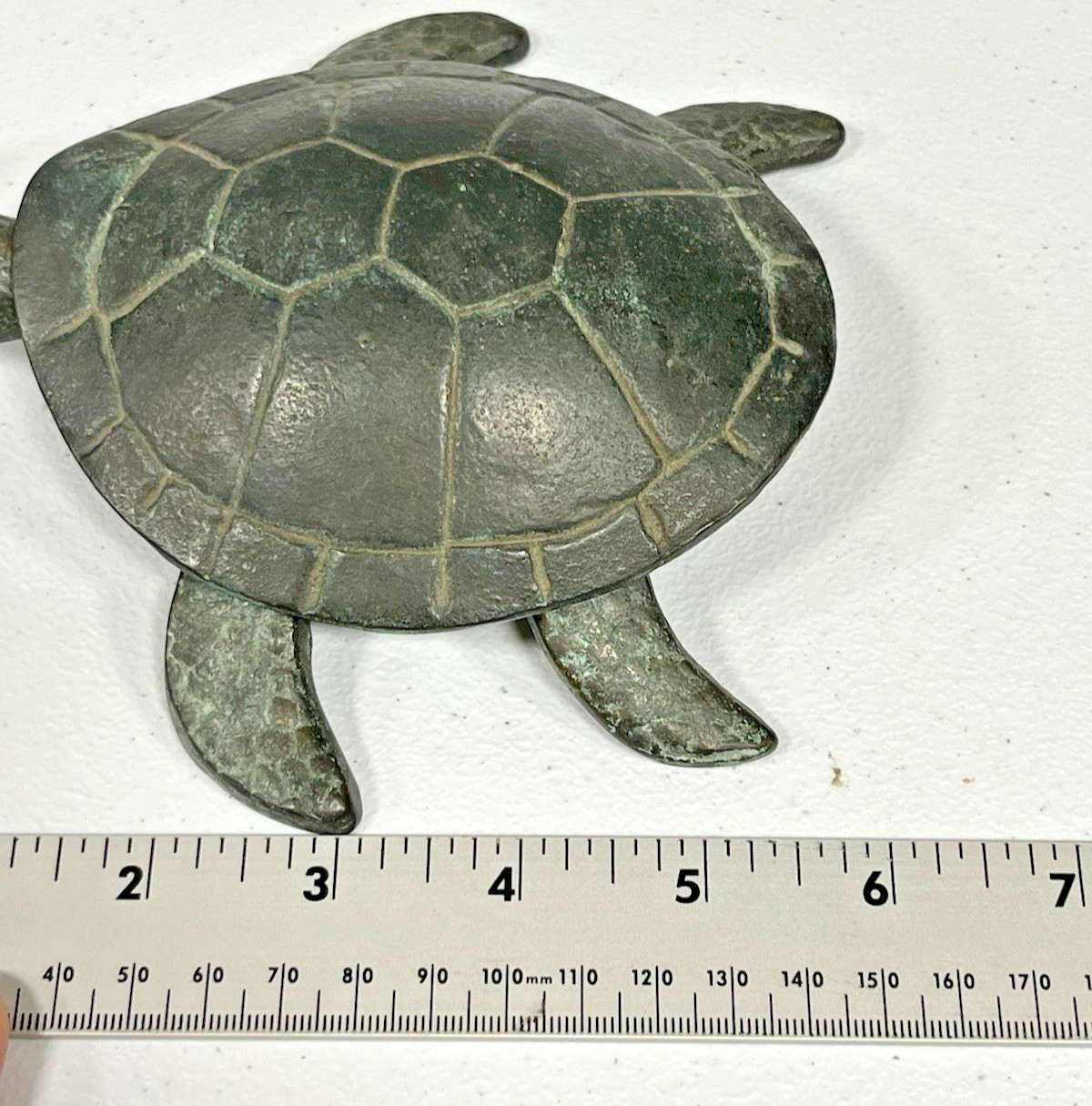 SEA TURTLE Box Sea Life Beach Trinket Storage Nautical Coastal ~ SPI Home 50810