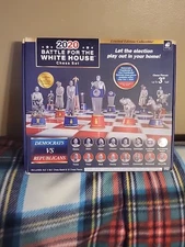 BulbHead 2020 Battle For The White House Chess Set