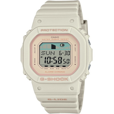 Casio G-SHOCK GLX-S5600-7JF G-LIDE Tide Graph Moon Data White JDM