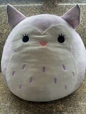 Squishmallows Holly The Owl Purple Tie Dye 16in Medium Plush Stuffed Toy
