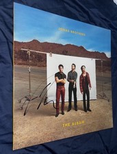 Nick Jonas Signed Vinyl Album The Album